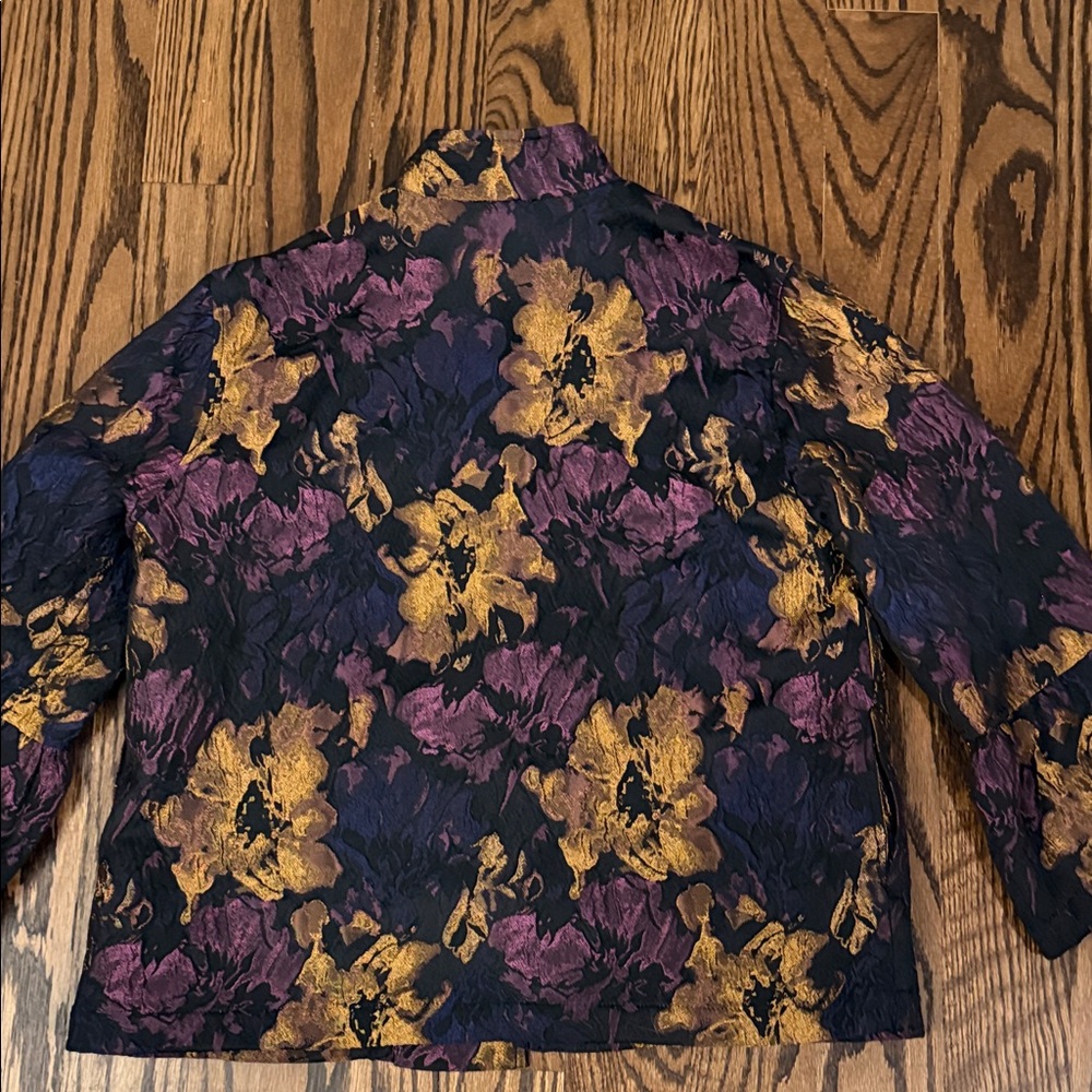 Floral Button-Up Jacket - image 7